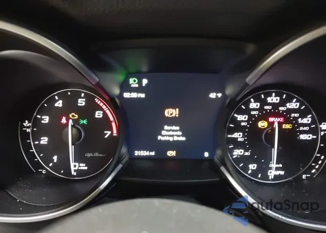 2023 Alfa Romeo Stelvio Ti Awd z USA, uszkodzony, nr VIN ZASPAKBNXP7D55024